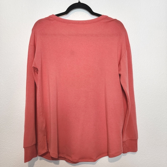 SOFT SURROUNDINGS Minimalist Essentials Basic Cozy Blouse Top - Picture 7 of 8